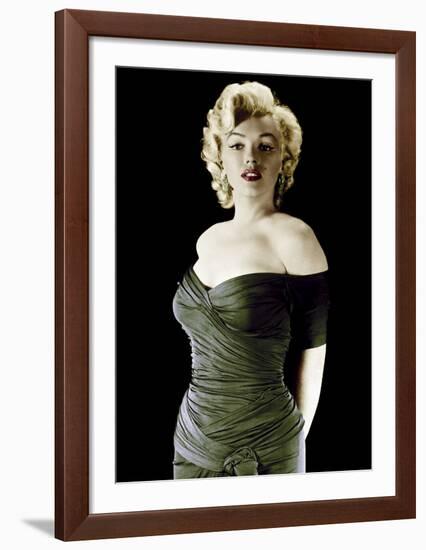 Marilyn Glamour-The Chelsea Collection-Framed Art Print