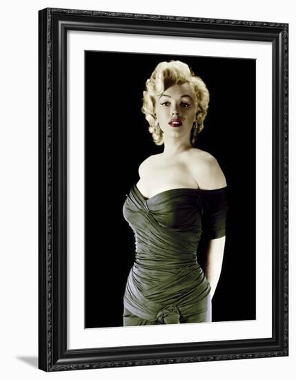 Marilyn Glamour-The Chelsea Collection-Framed Art Print