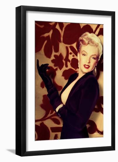 Marilyn Gloves-Chris Consani-Framed Art Print