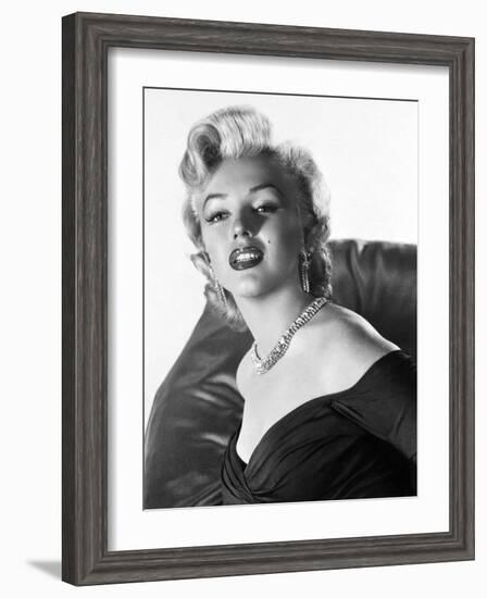 Marilyn in Diamonds-The Chelsea Collection-Framed Giclee Print