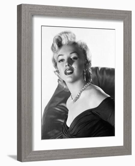 Marilyn in Diamonds-The Chelsea Collection-Framed Giclee Print