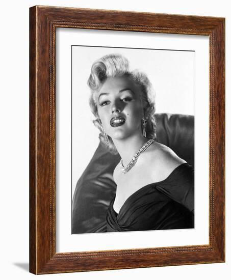 Marilyn in Diamonds-The Chelsea Collection-Framed Giclee Print
