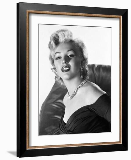 Marilyn in Diamonds-The Chelsea Collection-Framed Giclee Print