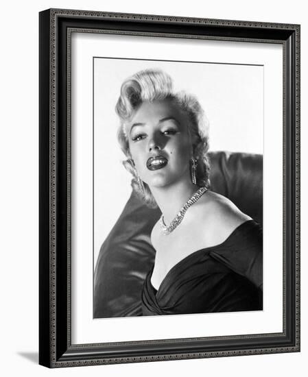 Marilyn in Diamonds-The Chelsea Collection-Framed Giclee Print