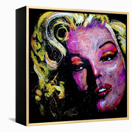 Marilyn Joker 001-Rock Demarco-Framed Premier Image Canvas