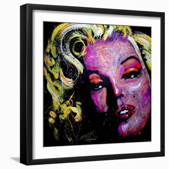 Marilyn Joker 001-Rock Demarco-Framed Giclee Print