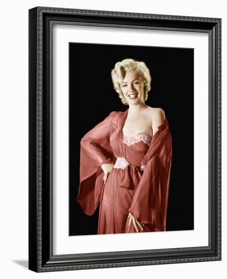 Marilyn Monroe, 1950s-null-Framed Photo