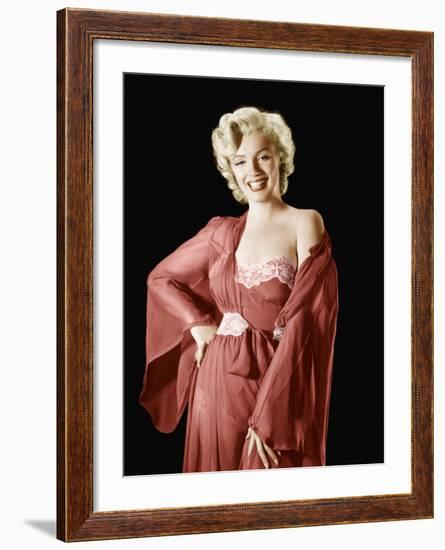 Marilyn Monroe, 1950s-null-Framed Photo