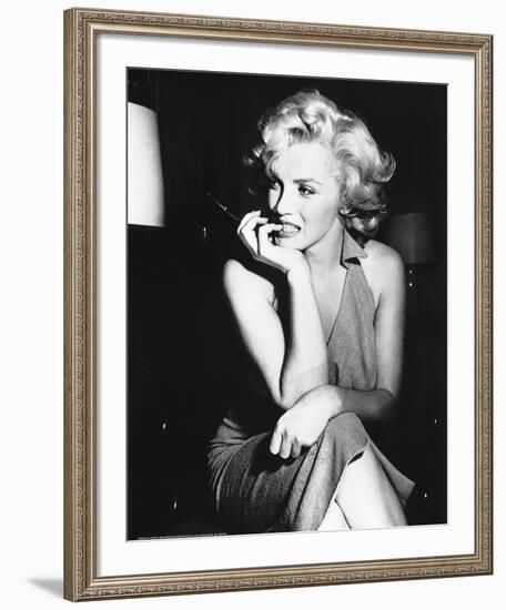 Marilyn Monroe, 1952-null-Framed Art Print