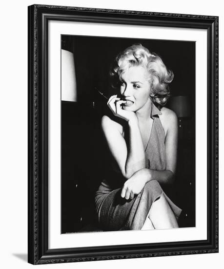 Marilyn Monroe, 1952-null-Framed Art Print