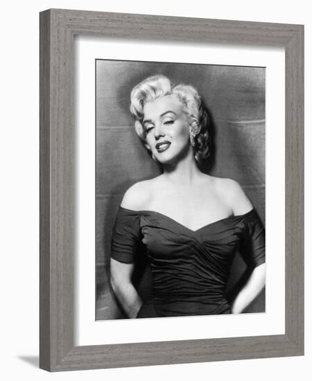 Marilyn Monroe, 1953-null-Framed Photographic Print