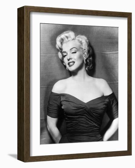 Marilyn Monroe, 1953-null-Framed Photographic Print