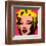 Marilyn Monroe, 1967 (hot pink)-Andy Warhol-Framed Art Print