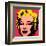 Marilyn Monroe, 1967 (hot pink)-Andy Warhol-Framed Art Print