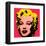 Marilyn Monroe, 1967 (hot pink)-Andy Warhol-Framed Art Print