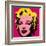 Marilyn Monroe, 1967 (hot pink)-Andy Warhol-Framed Art Print