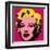 Marilyn Monroe, 1967 (hot pink)-Andy Warhol-Framed Art Print