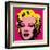 Marilyn Monroe, 1967 (hot pink)-Andy Warhol-Framed Art Print