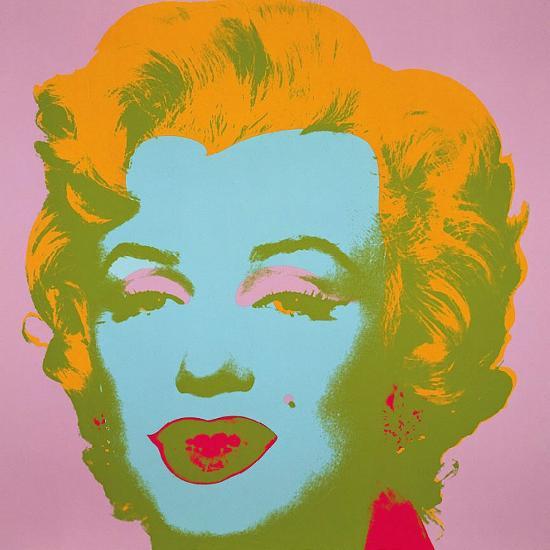 'Marilyn Monroe, 1967 (pale pink)' Art Print - Andy Warhol | Art.com