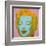 Marilyn Monroe, 1967 (pale pink)-Andy Warhol-Framed Art Print