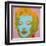 Marilyn Monroe, 1967 (pale pink)-Andy Warhol-Framed Art Print