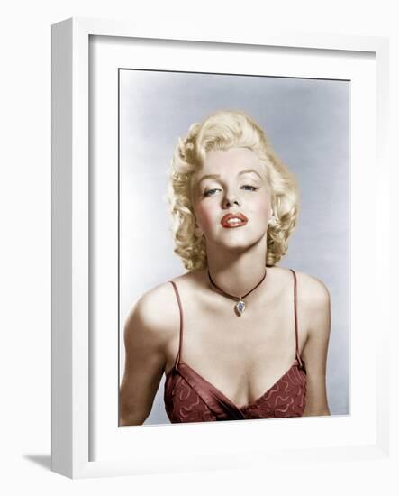 Marilyn Monroe, ca. mid-1950s-null-Framed Photo