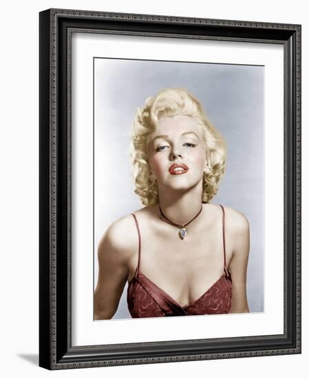 Marilyn Monroe, ca. mid-1950s-null-Framed Photo