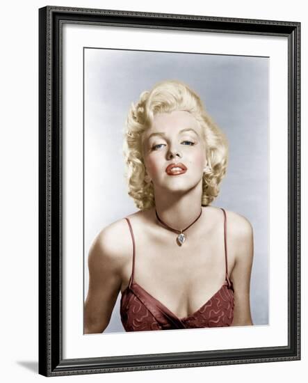 Marilyn Monroe, ca. mid-1950s-null-Framed Photo