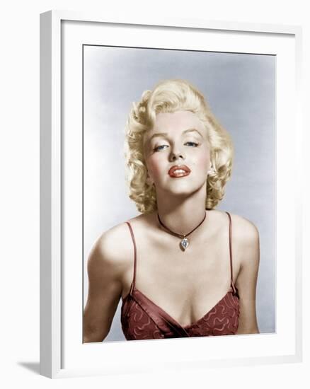 Marilyn Monroe, ca. mid-1950s-null-Framed Photo