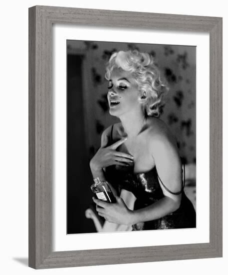 Marilyn Monroe, Chanel No.5-Ed Feingersh-Framed Art Print