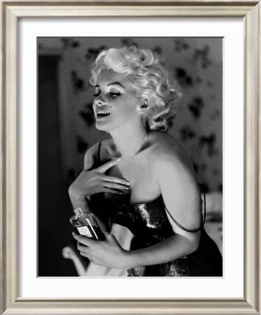  Framed Art Print, 'Marilyn Monroe, Chanel No. 5' by Ed