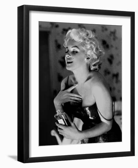 Marilyn Monroe, Chanel No.5-Ed Feingersh-Framed Art Print