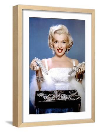 MARILYN MONROE. "GENTLEMEN PREFER BLONDES" [1953], directed by HOWARD  HAWKS. Premium Photographic Print | Art.com