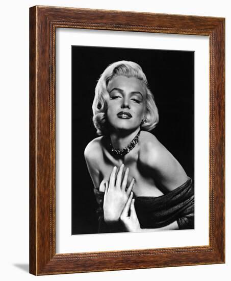 Marilyn Monroe. "How to Marry a Millionaire" [1953], Directed by Jean Negulesco.-null-Framed Photographic Print