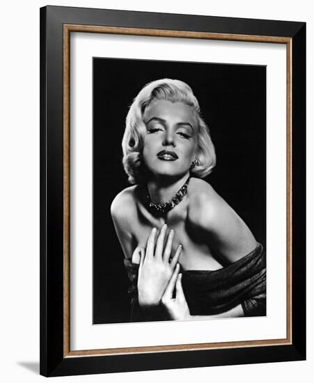 Marilyn Monroe. "How to Marry a Millionaire" [1953], Directed by Jean Negulesco.-null-Framed Photographic Print