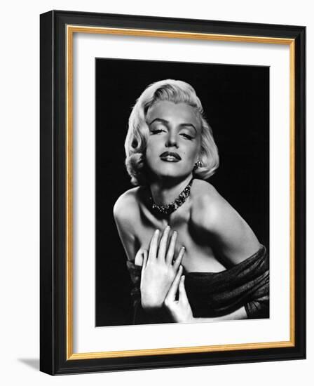 Marilyn Monroe. "How to Marry a Millionaire" [1953], Directed by Jean Negulesco.-null-Framed Photographic Print