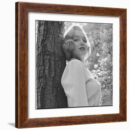 Marilyn Monroe in California-Ed Clark-Framed Photographic Print