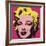 Marilyn Monroe (Marilyn), 1967 (hot pink)-Andy Warhol-Framed Art Print