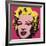 Marilyn Monroe (Marilyn), 1967 (hot pink)-Andy Warhol-Framed Art Print