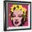 Marilyn Monroe (Marilyn), 1967 (hot pink)-Andy Warhol-Framed Art Print