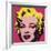 Marilyn Monroe (Marilyn), 1967 (hot pink)-Andy Warhol-Framed Art Print