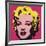 Marilyn Monroe (Marilyn), 1967 (hot pink)-Andy Warhol-Framed Art Print