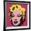 Marilyn Monroe (Marilyn), 1967 (hot pink)-Andy Warhol-Framed Art Print