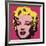 Marilyn Monroe (Marilyn), 1967 (hot pink)-Andy Warhol-Framed Art Print