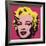 Marilyn Monroe (Marilyn), 1967 (hot pink)-Andy Warhol-Framed Art Print