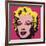 Marilyn Monroe (Marilyn), 1967 (hot pink)-Andy Warhol-Framed Art Print