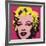 Marilyn Monroe (Marilyn), 1967 (hot pink)-Andy Warhol-Framed Art Print