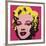 Marilyn Monroe (Marilyn), 1967 (hot pink)-Andy Warhol-Framed Art Print