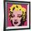 Marilyn Monroe (Marilyn), 1967 (hot pink)-Andy Warhol-Framed Art Print