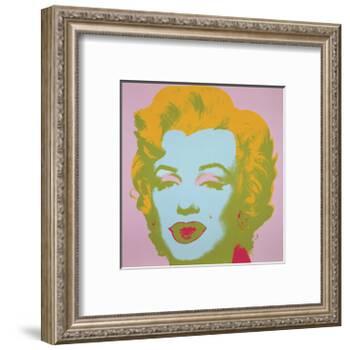 Marilyn Monroe (Marilyn), 1967 (pale pink)-Andy Warhol-Framed Art Print